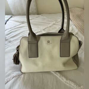 Kate Spade Southport Avenue Lydia Leather Top Handle Satchel Magnolia/Clocktower